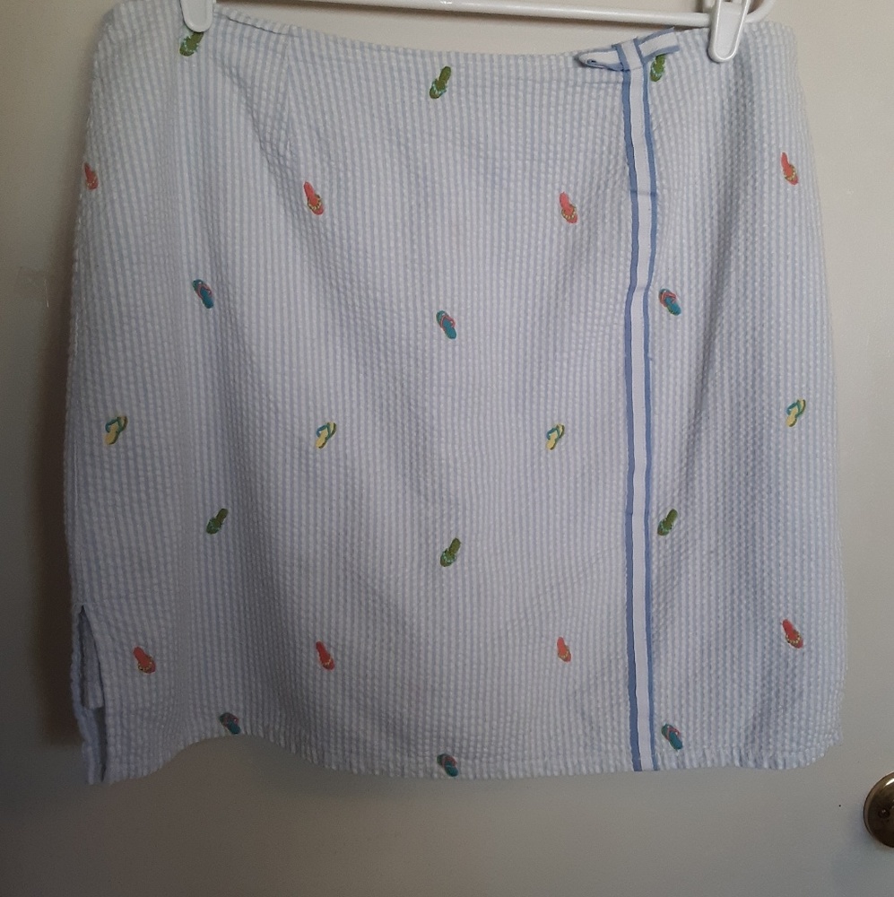 Cute Bay Studio skort with flip flop design